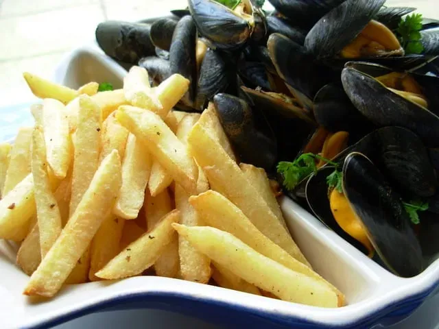 Restaurant Bizien - moules frites